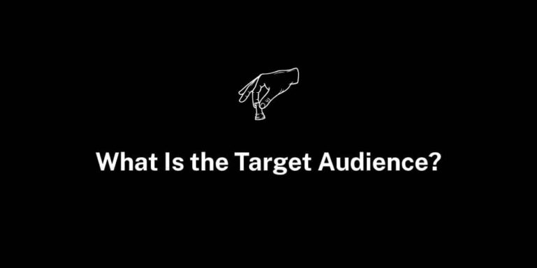What Is the Target Audience?